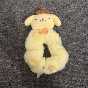 Sanrio Face Hair scrunchie Pom Pom Purin Hair Tie